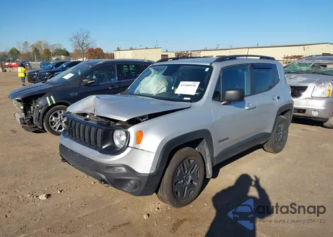 2020 Jeep Renegade Upland 4X4 из США, поврежденный, VIN ZACNJBAB9LPL89716